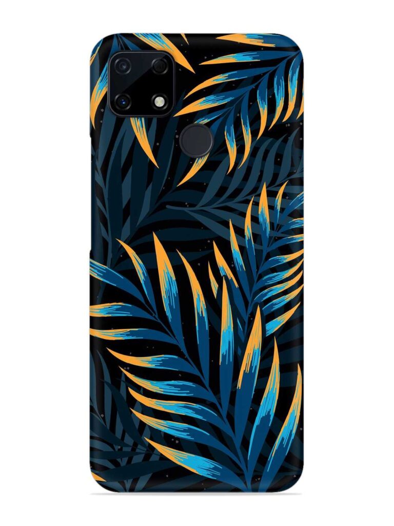 Abstract Leaf Art Snap Case for Realme C12 Zapvi