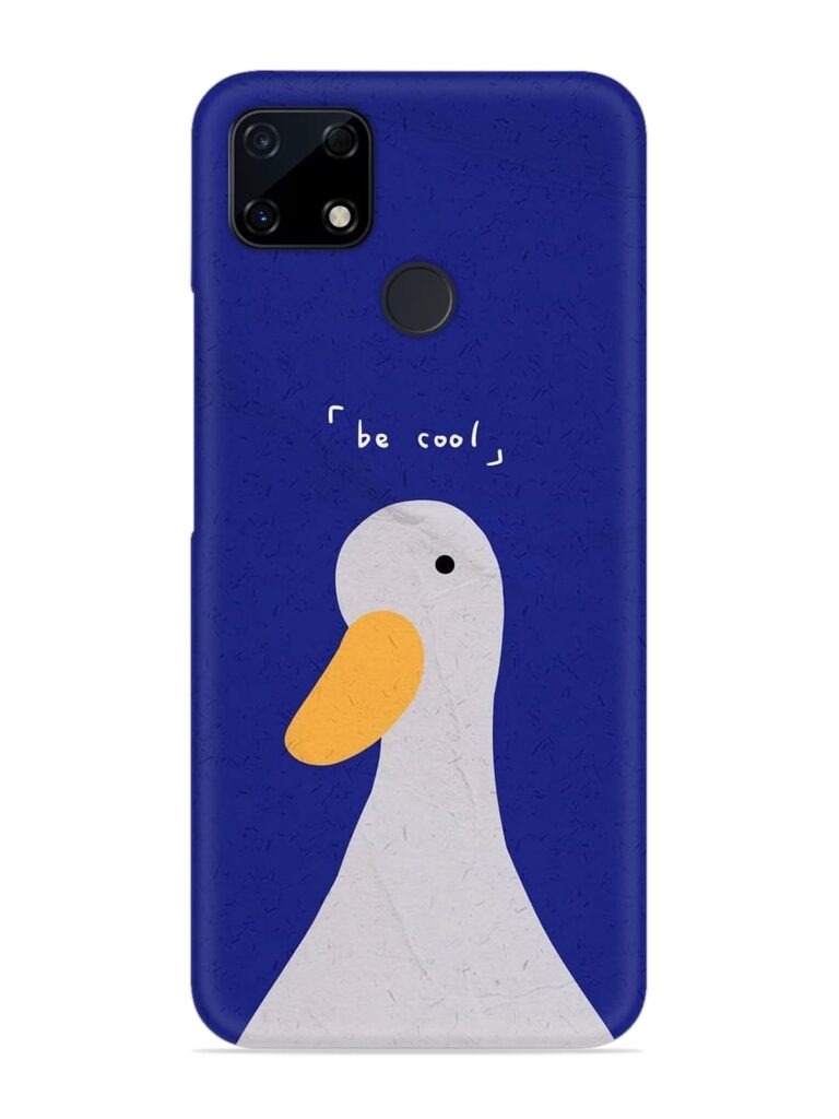 Be Cool Duck Snap Case for Realme C12 Zapvi