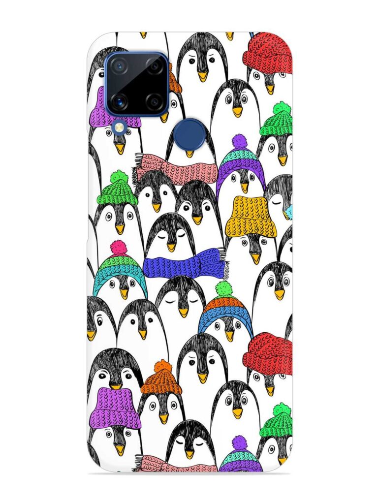 Graphic Seamless Pattern Snap Case for Realme C15 Zapvi