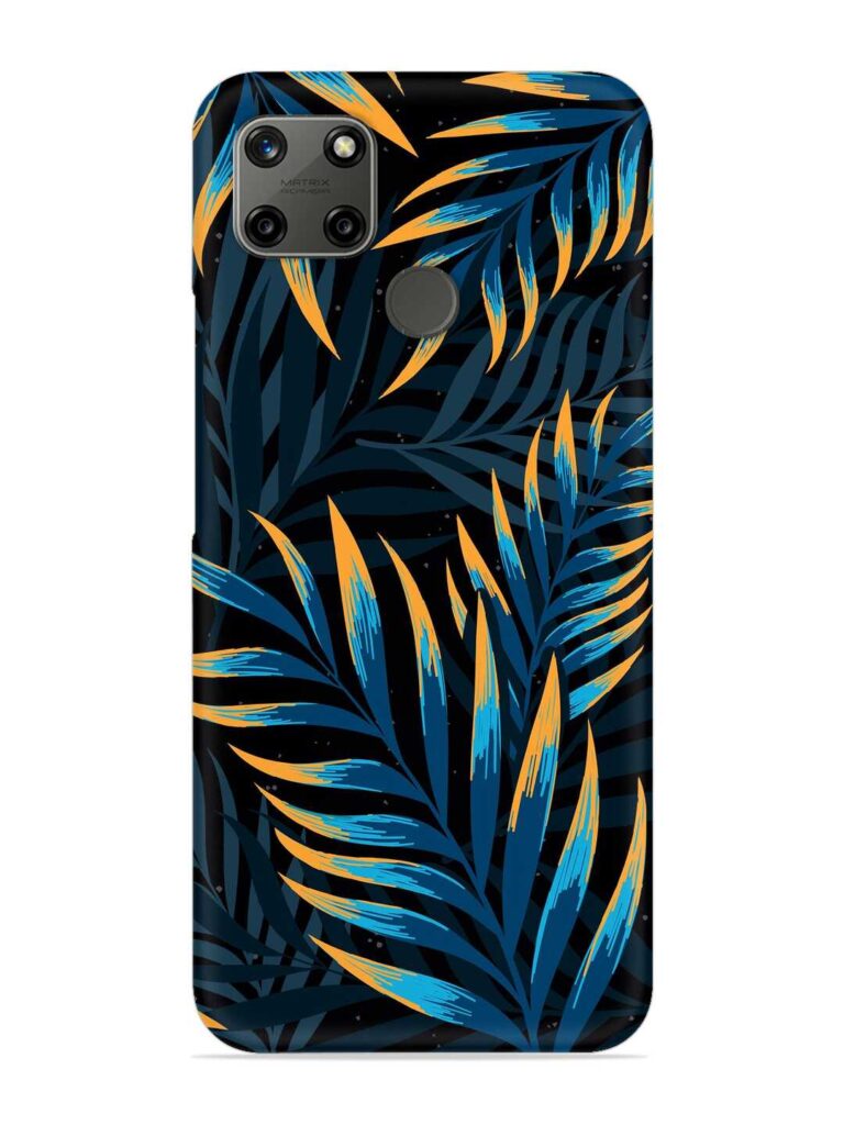 Abstract Leaf Art Snap Case for Realme C21Y Zapvi