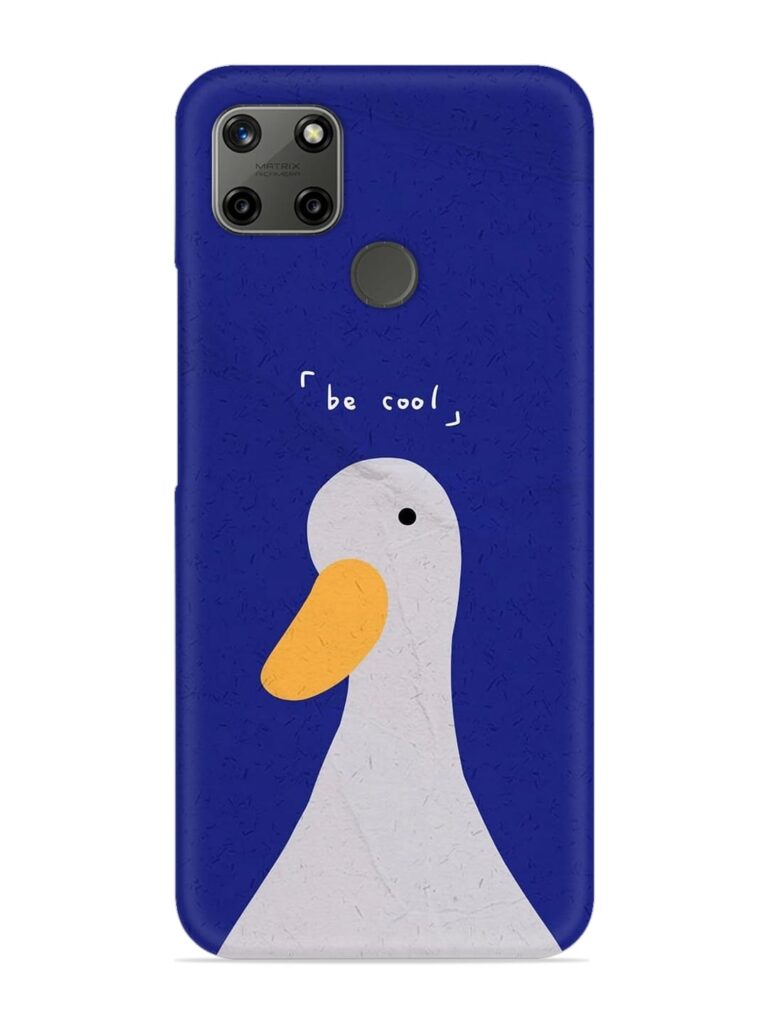 Be Cool Duck Snap Case for Realme C25Y Zapvi