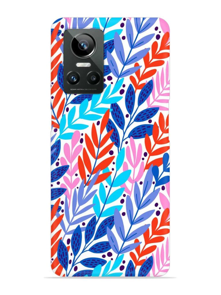 Bright Floral Tropical Snap Case for Realme GT Neo 3 Zapvi