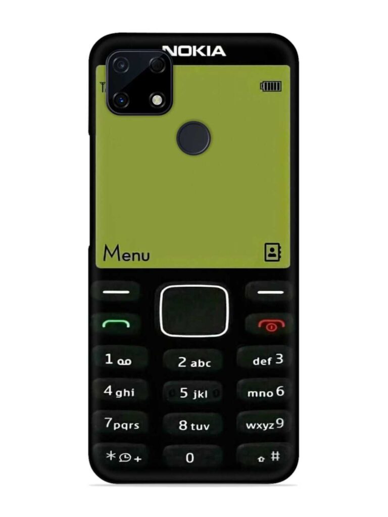 Nokia 3300 Background Snap Case for Realme Narzo 30A Zapvi