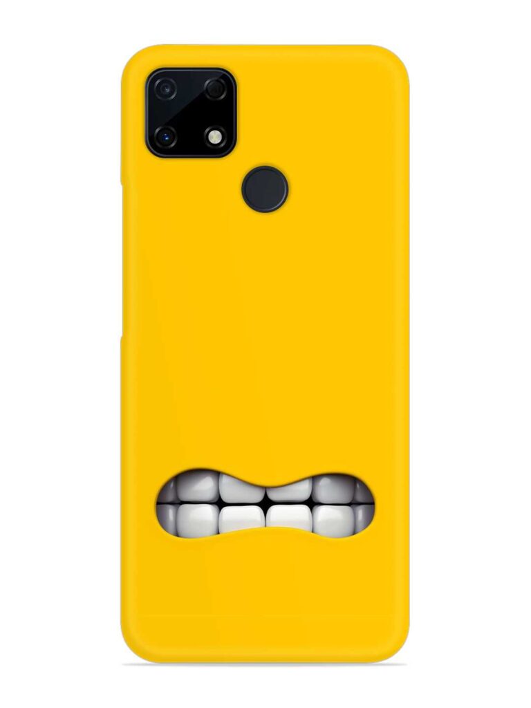 Mouth Character On Snap Case for Realme Narzo 30A Zapvi