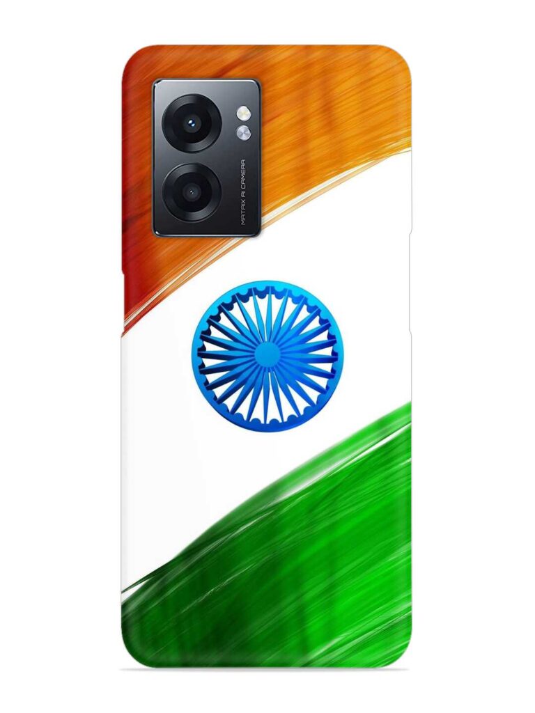 India Flag Snap Case for RealMe Narzo 50 (5G) Zapvi