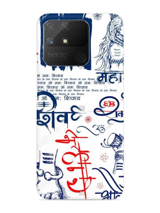 Shiv Bhole Snap Case for RealMe Narzo 50A Zapvi