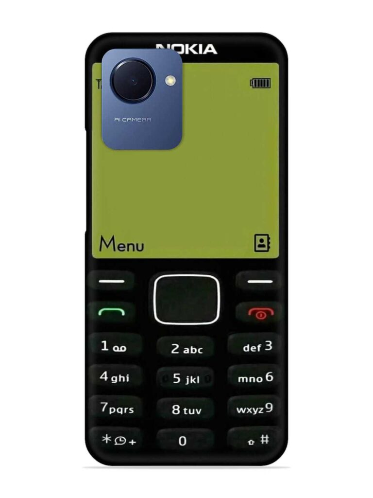 Nokia 3300 Background Snap Case for Realme Narzo 50i Prime Zapvi
