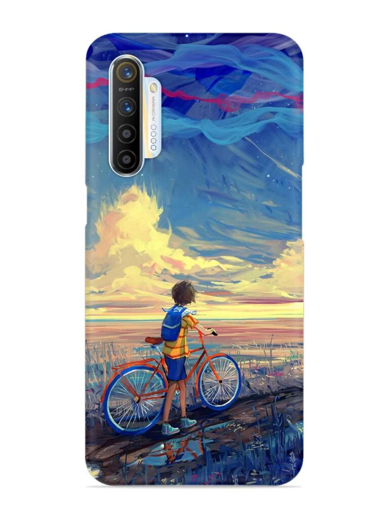 Bicycle Art Snap Case for Realme X2 Zapvi