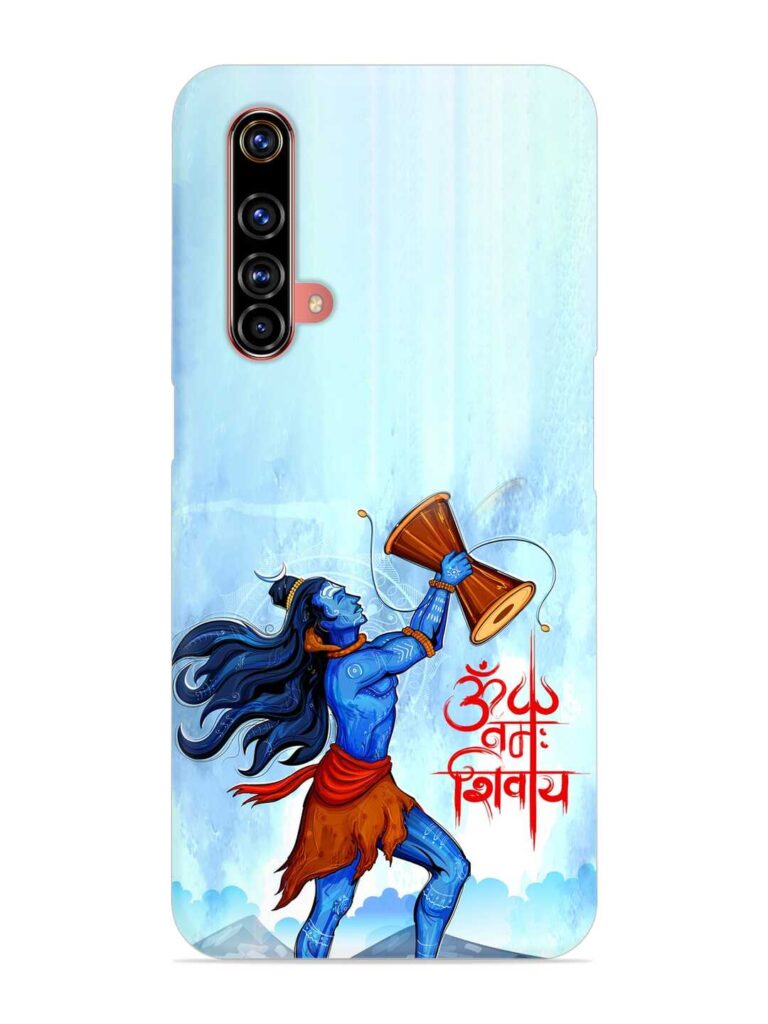 Illustration Lord Shiva Snap Case for Realme X3 Zapvi