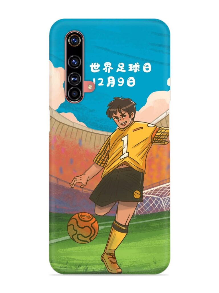 Soccer Kick Snap Case for Realme X3 Zapvi