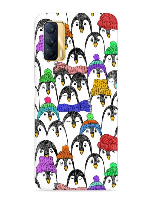 Graphic Seamless Pattern Snap Case for Realme X7 (5G) Zapvi