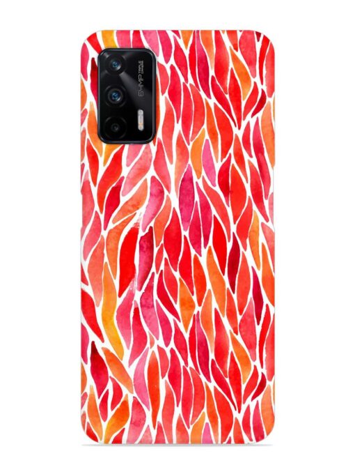 Watercolor Abstract Colorful Snap Case for Realme X7 Max (5G) Zapvi