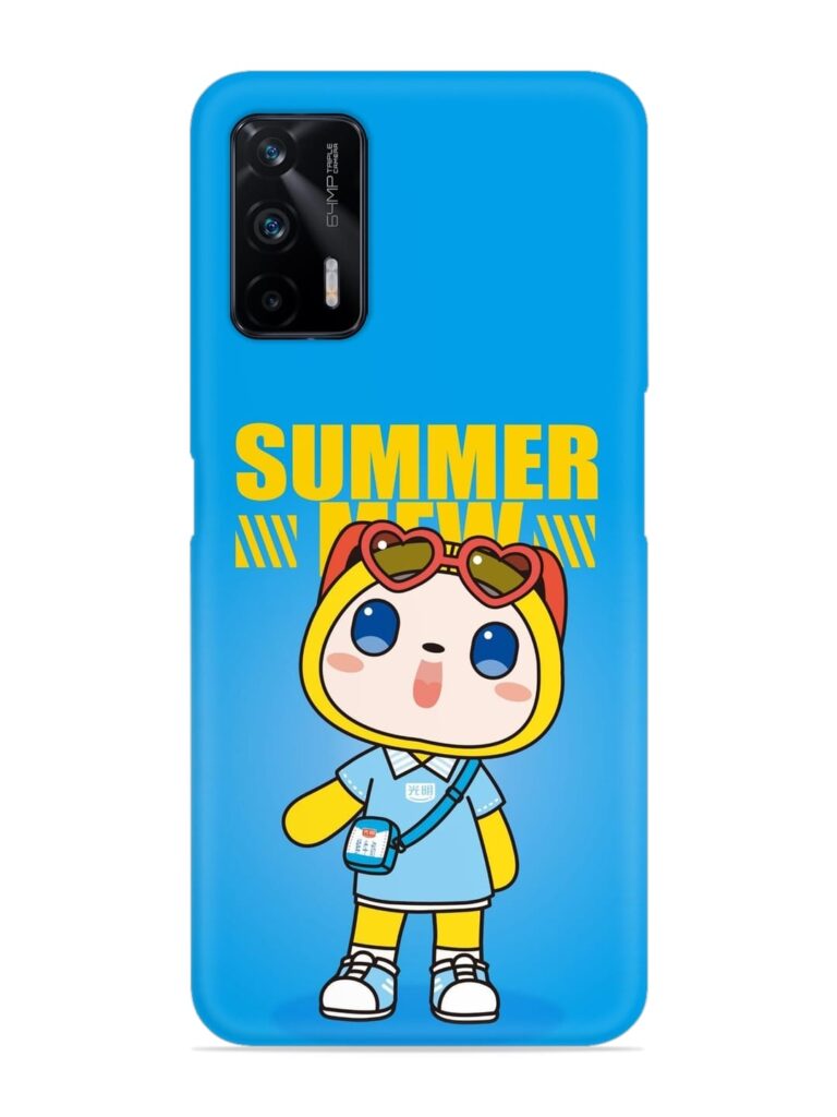 Summer Mew Cartoon Snap Case for Realme X7 Max (5G) Zapvi