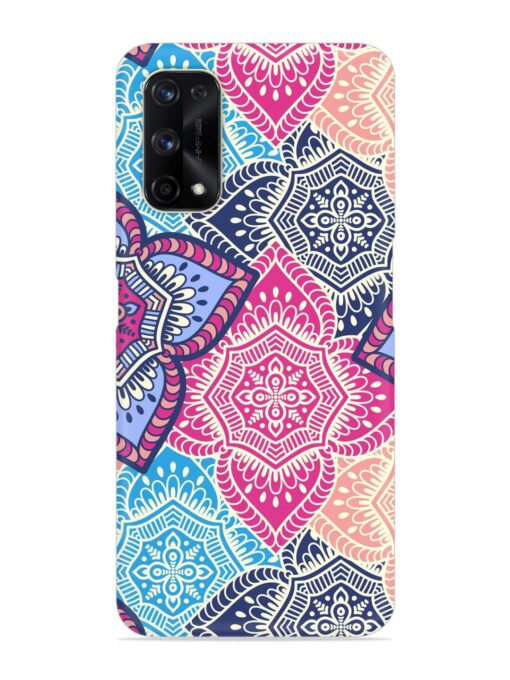 Ethnic Floral Seamless Snap Case for Realme X7 Pro (5G) Zapvi