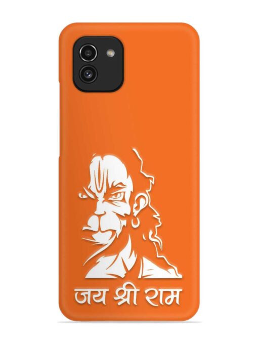 Angry Hanuman Snap Case for Samsung Galaxy A03 Zapvi