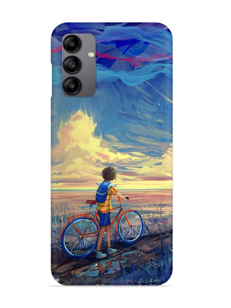 Bicycle Art Snap Case for Samsung Galaxy A04s Zapvi