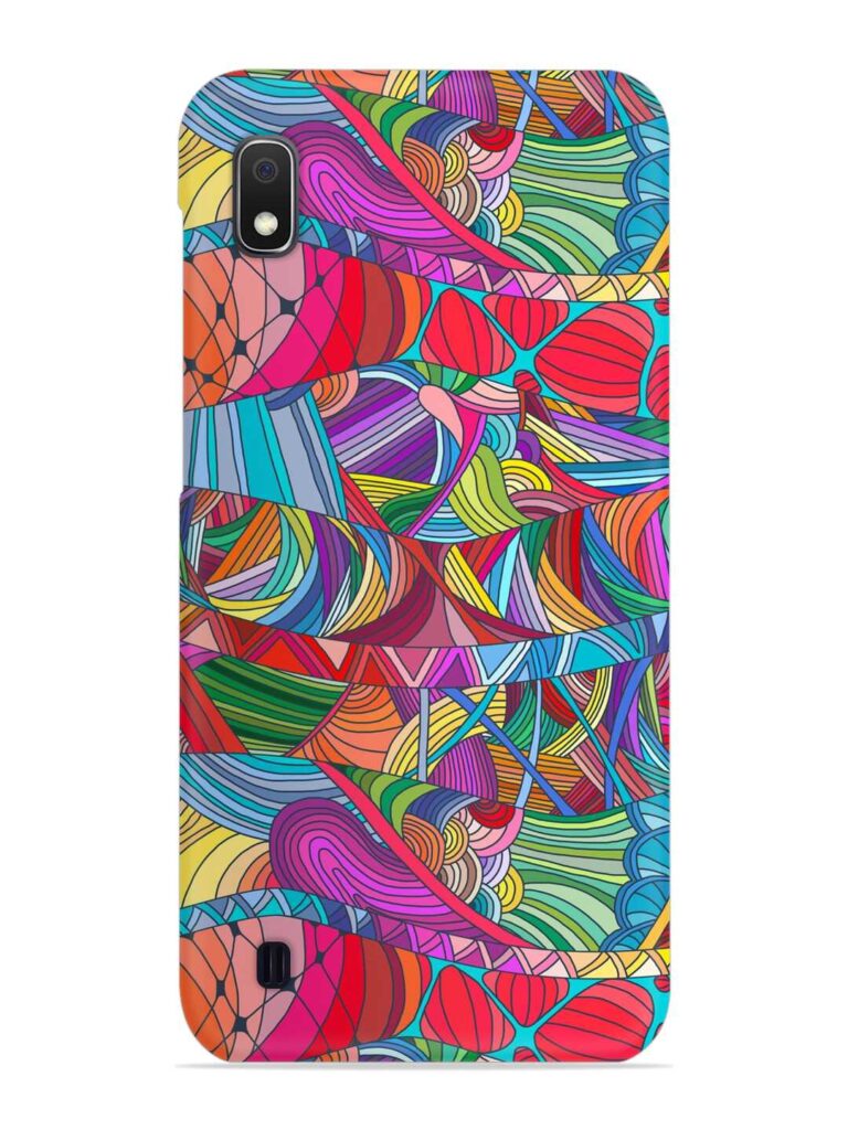 Seamless Patterns Hand Drawn Snap Case for Samsung Galaxy A10 Zapvi