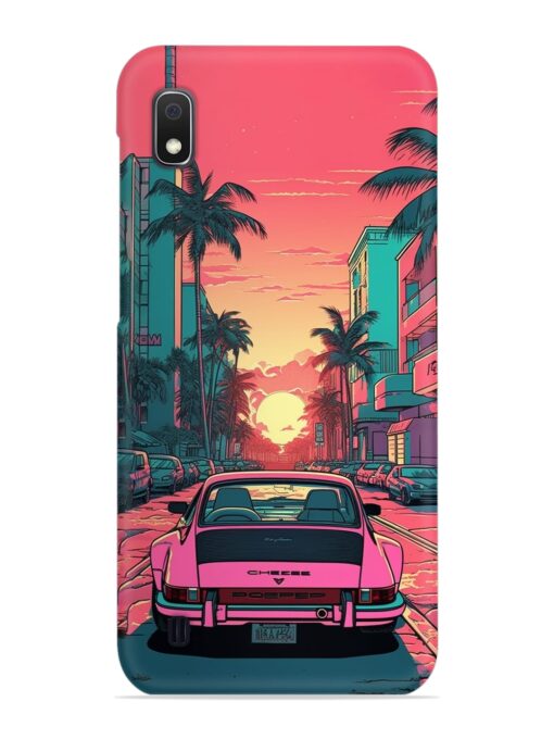 Car At Viewpoint Snap Case for Samsung Galaxy A10 Zapvi