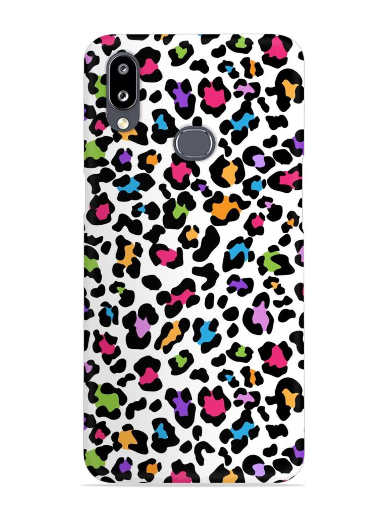 Seamless Leopard Pattern Snap Case for Samsung Galaxy A10s Zapvi