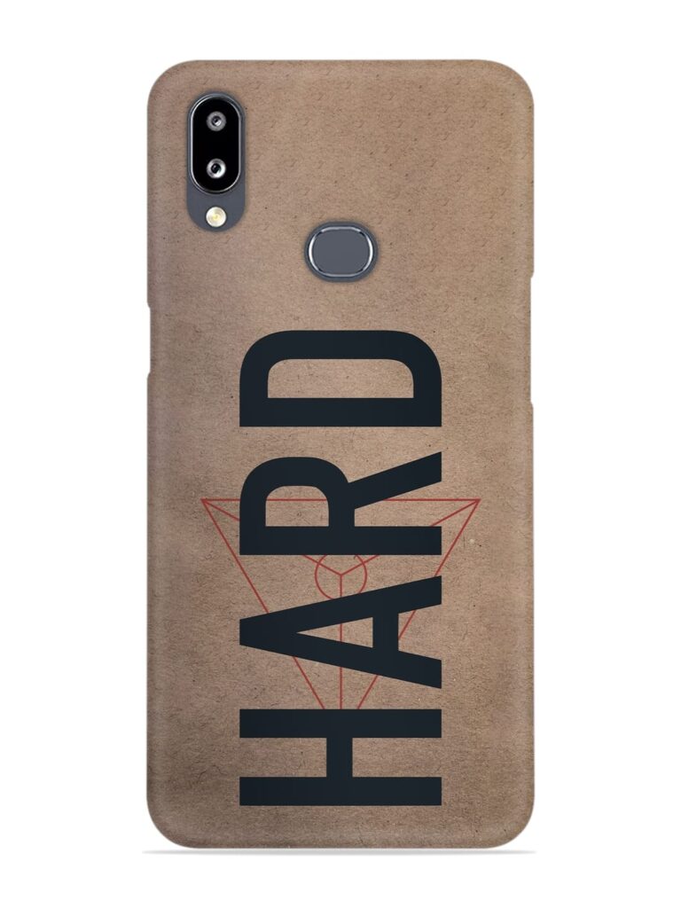Hard Typo Snap Case for Samsung Galaxy A10s Zapvi