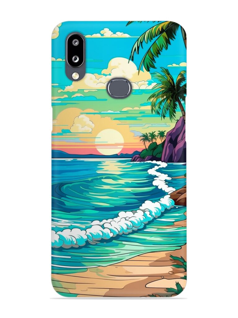 Beatiful Beach View Snap Case for Samsung Galaxy A10s Zapvi