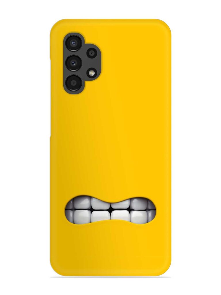 Mouth Character On Snap Case for Samsung Galaxy A13 Zapvi