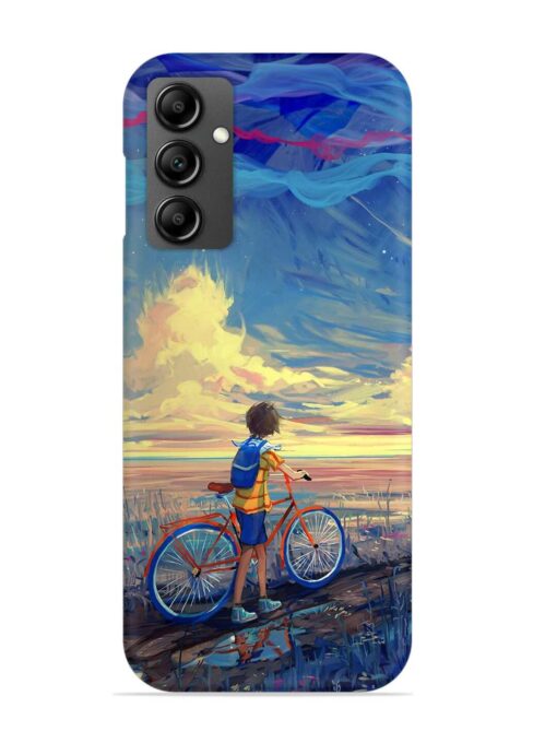 Bicycle Art Snap Case for Samsung Galaxy A14 (5G) Zapvi