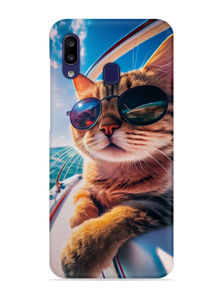 Cat In Style Snap Case for Samsung Galaxy A20 Zapvi