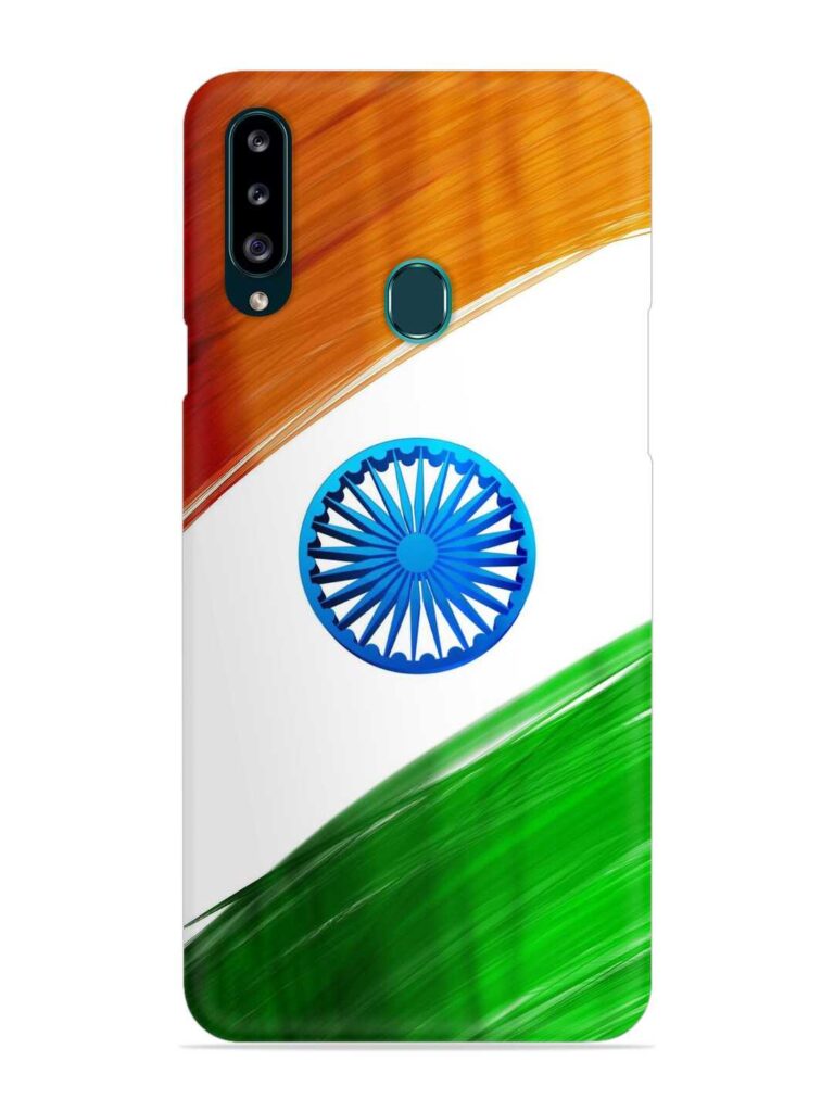 India Flag Snap Case for Samsung Galaxy A20s Zapvi
