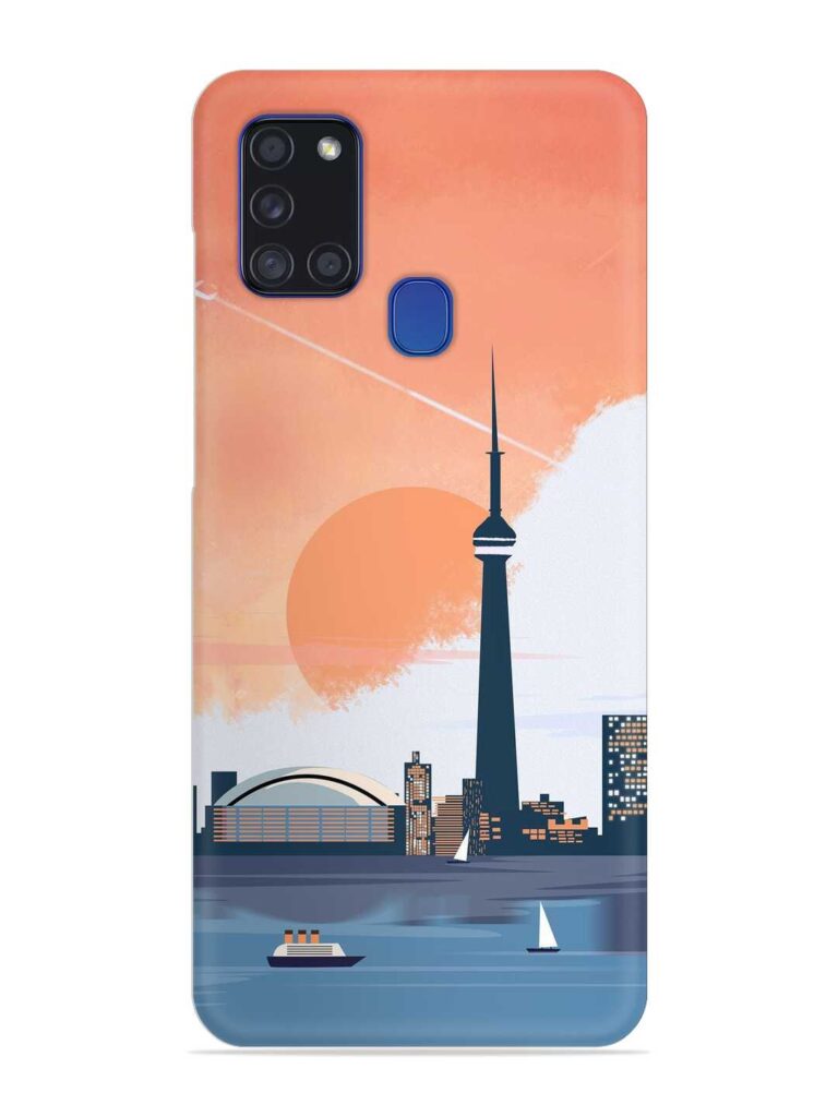 Toronto Canada Snap Case for Samsung Galaxy A21s Zapvi
