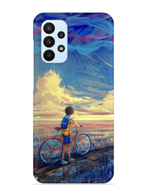 Bicycle Art Snap Case for Samsung Galaxy A23 Zapvi