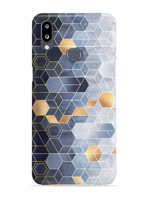 Geometric Abstraction Hexagons Snap Case for Samsung Galaxy A30 Zapvi