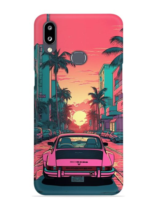 Car At Viewpoint Snap Case for Samsung Galaxy A30 Zapvi