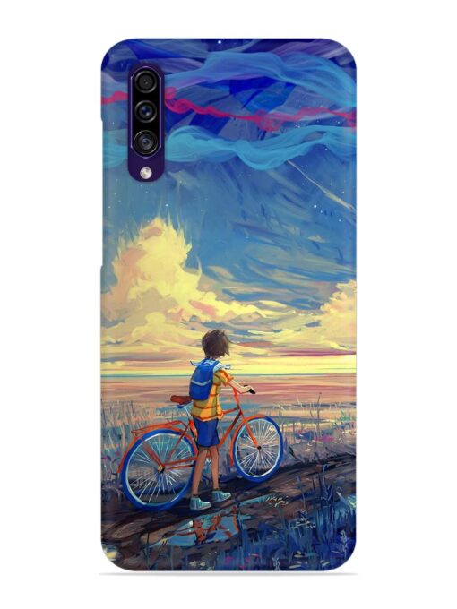 Bicycle Art Snap Case for Samsung Galaxy A30s Zapvi