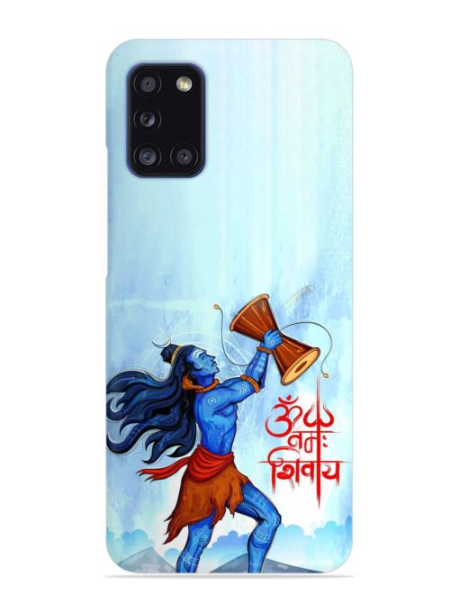 Illustration Lord Shiva Snap Case for Samsung Galaxy A31 Zapvi