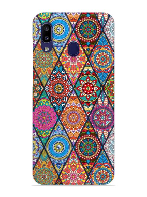 Seamless Tile Pattern Snap Case for Samsung Galaxy A40 Zapvi