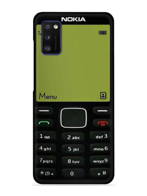 Nokia 3300 Background Snap Case for Samsung Galaxy A41 Zapvi