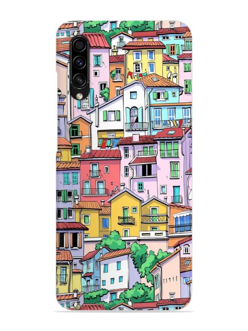 Europe Old Town Snap Case for Samsung Galaxy A50s Zapvi