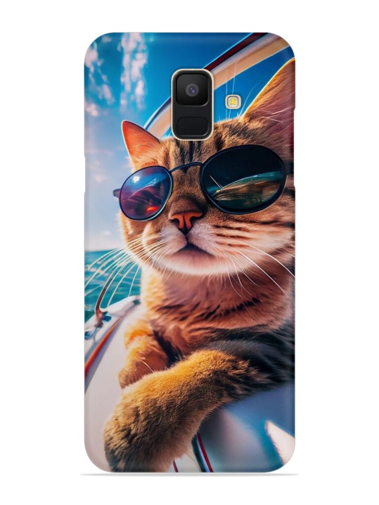 Cat In Style Snap Case for Samsung Galaxy A5 (2018) Zapvi