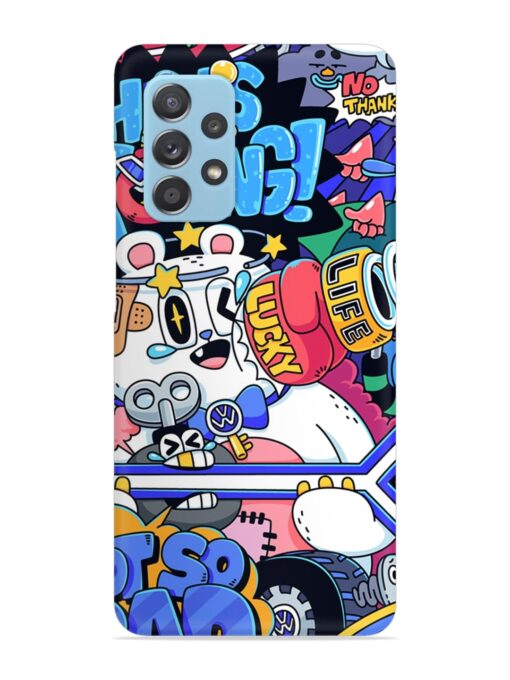 Universal Doodle Snap Case for Samsung Galaxy A53 (5G) Zapvi