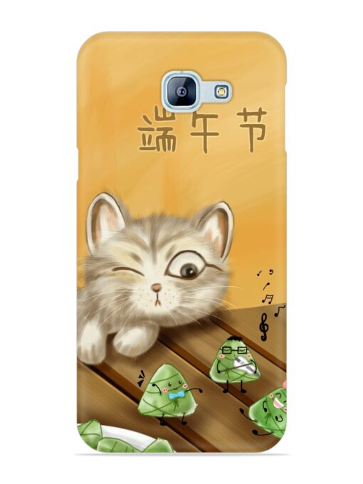 Cat Scorpion Dancing Snap Case for Samsung Galaxy A8 (2016) Zapvi