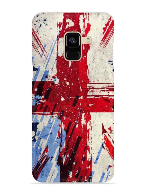 British Union Jack Flag Snap Case for Samsung Galaxy A8 (2018) Zapvi