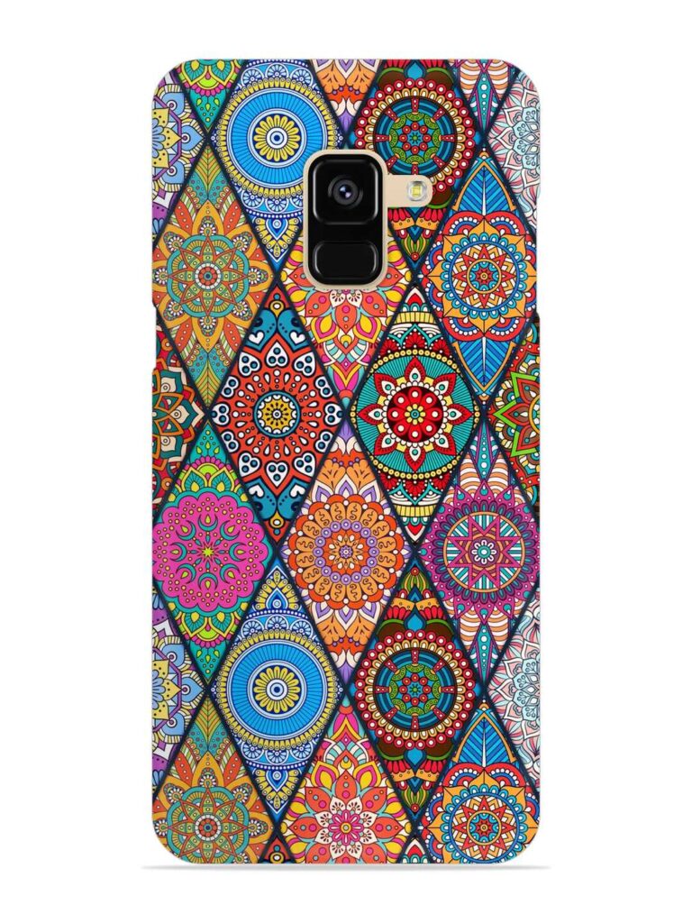 Seamless Tile Pattern Snap Case for Samsung Galaxy A8 (2018) Zapvi