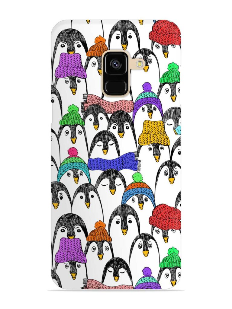 Graphic Seamless Pattern Snap Case for Samsung Galaxy A8 (2018) Zapvi