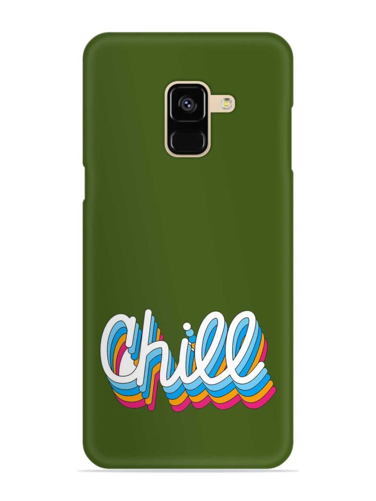 Color Chill Shirt Snap Case for Samsung Galaxy A8 (2018) Zapvi