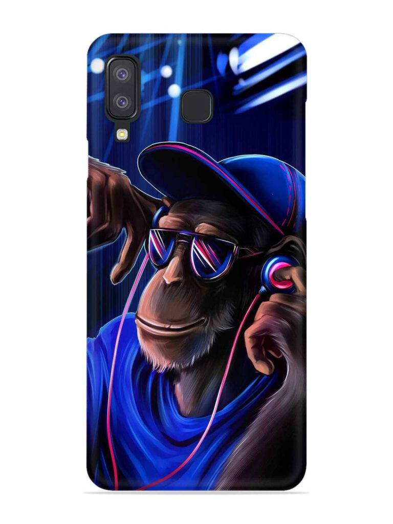 Funky Monkey Snap Case for Samsung Galaxy A8 Star Zapvi