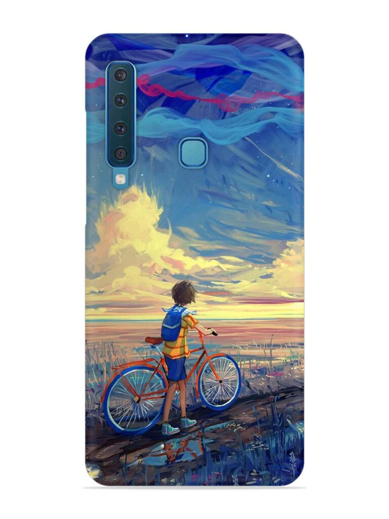 Bicycle Art Snap Case for Samsung Galaxy A9 (2018) Zapvi