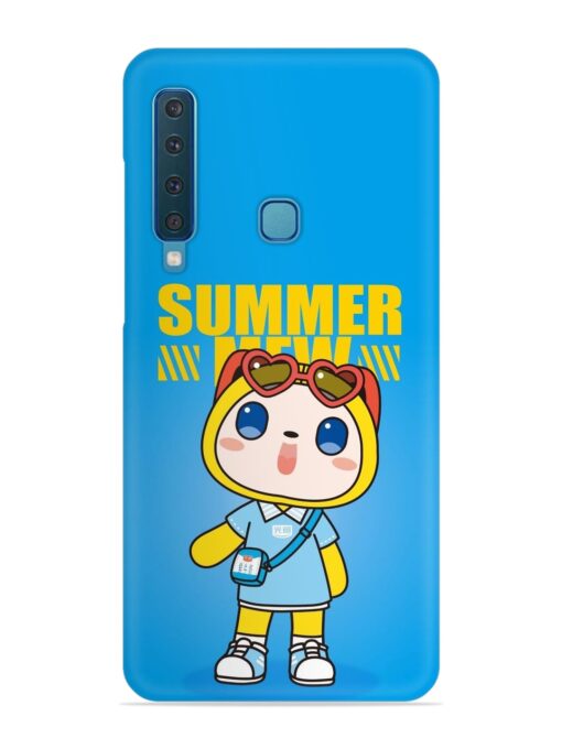 Summer Mew Cartoon Snap Case for Samsung Galaxy A9 (2018) Zapvi