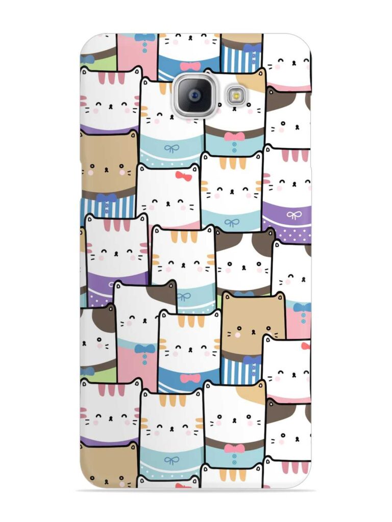 Cute Adorable Cat Snap Case for Samsung Galaxy A9 Pro Zapvi