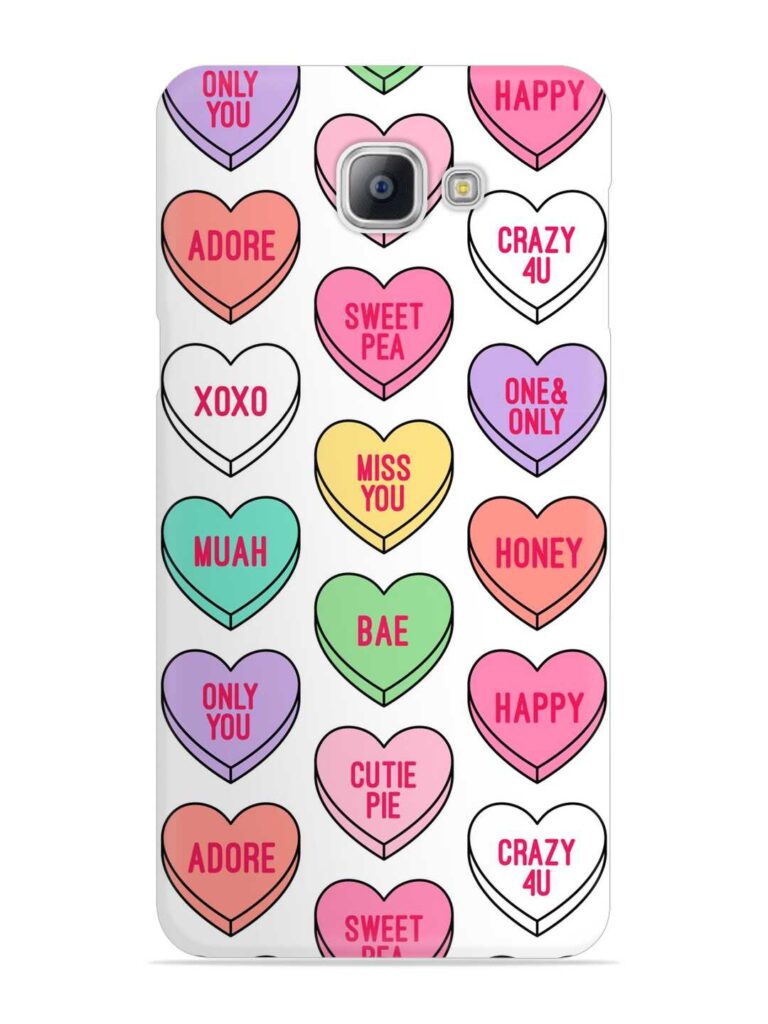 Colorful Heart Candy Snap Case for Samsung Galaxy A9 Pro Zapvi